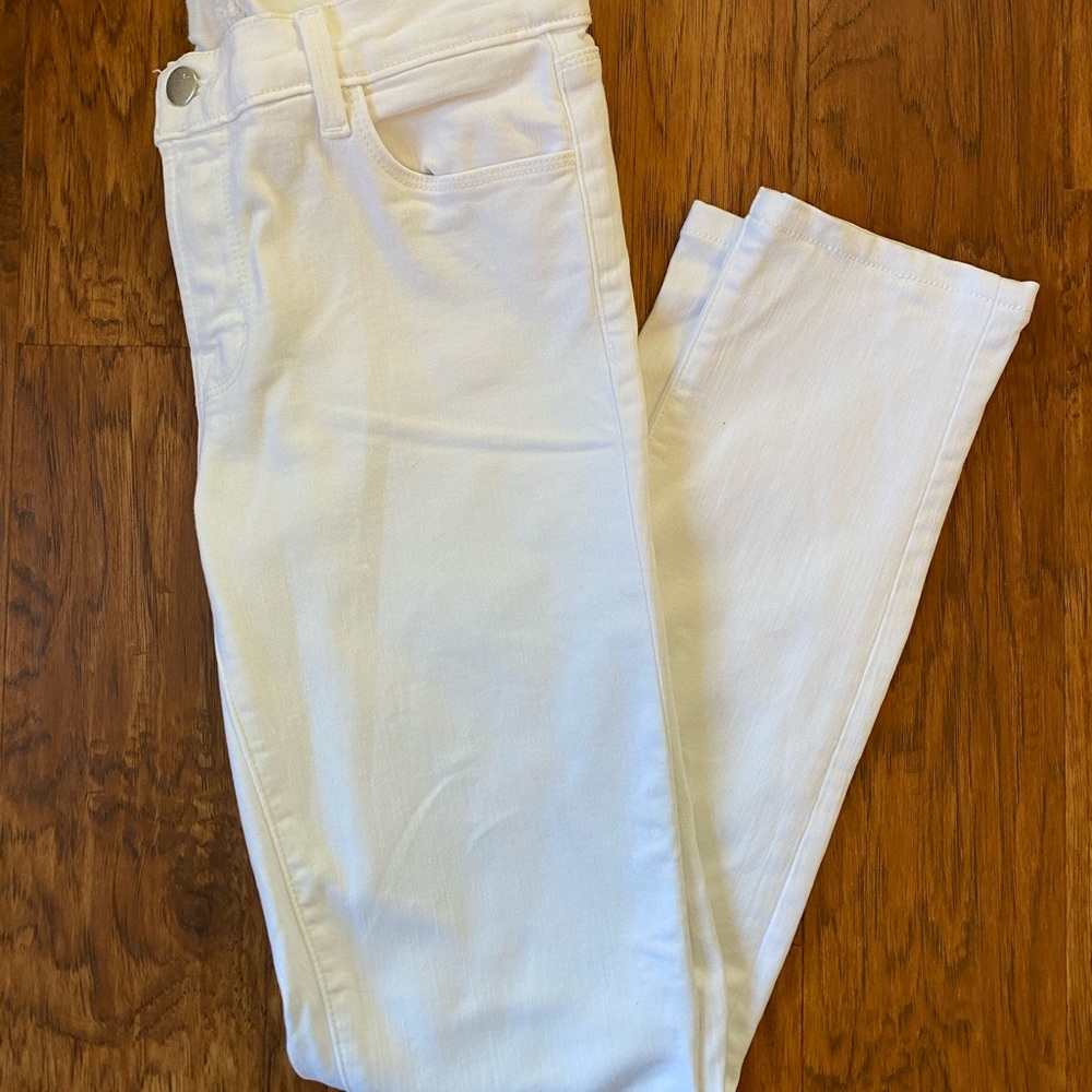 J Brand skinny leg white jeans
